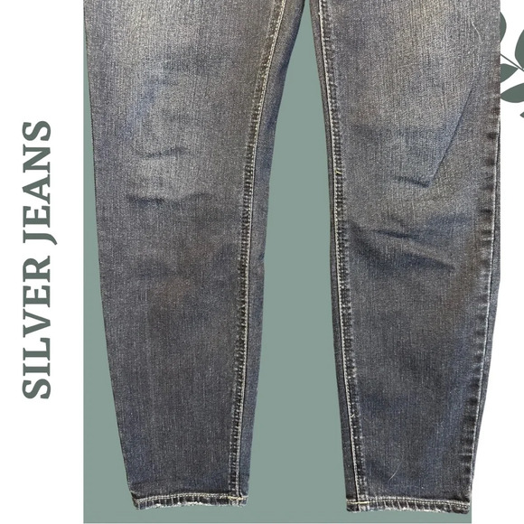 Silver Jeans Women’s Suki Skinny Mid Rise Jeans Blue Size 29 - Picture 6 of 8